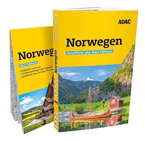 ADAC ReisefÃ¼hrer Norwegen mit Maxi-Faltkarte