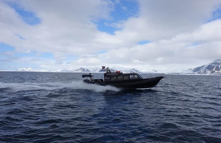 Bootstour durch die Arktische Wildnis in Spitzbergen, Norwegen 17