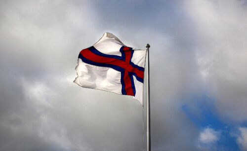 Dänemark Flagge Färöer