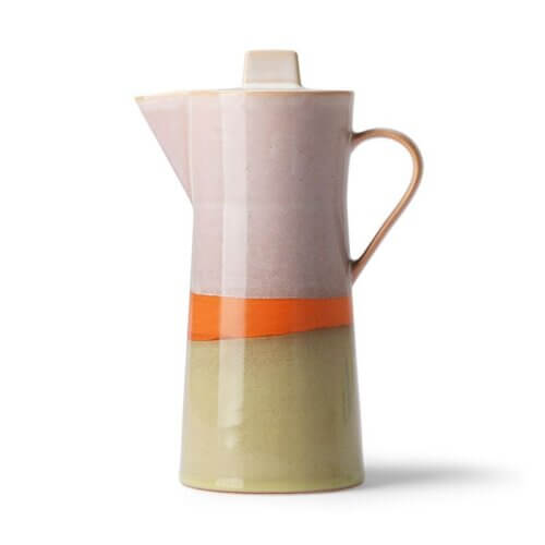 HK Living Keramik 70’s Kaffeekanne