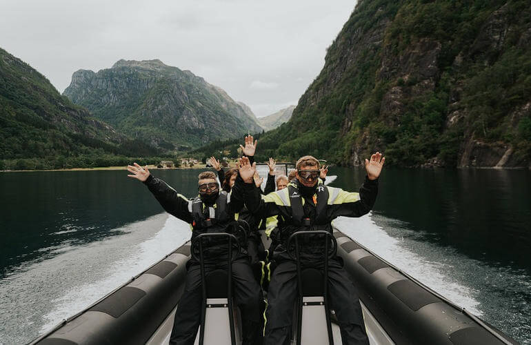 Hardangerfjord-Safari mit dem RIB-Boot ab Ã˜ystese 1