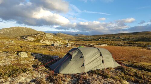 Hardangervidda: Camping