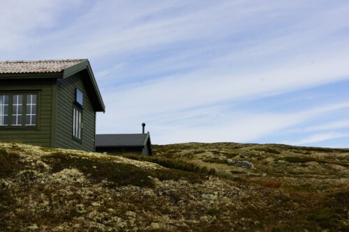 Hardangervidda: Hütten
