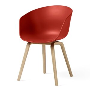 Hay Kollektionen About A Chair Eiche rot