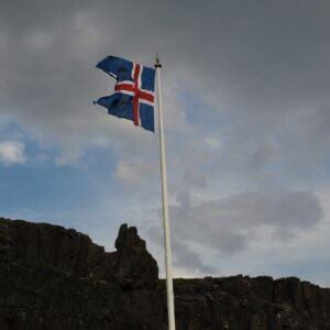 Island Geschichte UnabhÃ¤ngigkeit Flagge