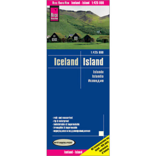 Reise Know-How Island Straßenkarte