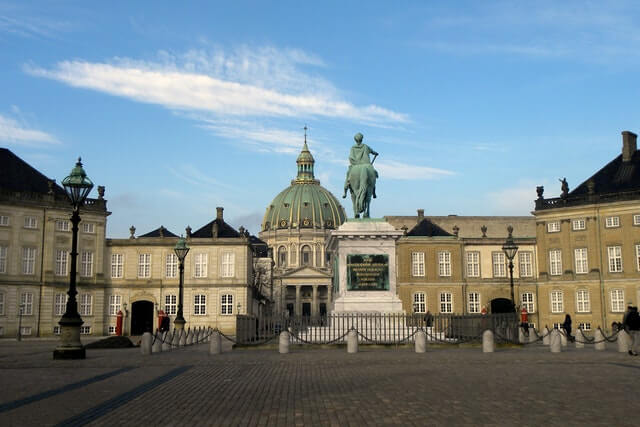 Amalienborg in Kopenhagen