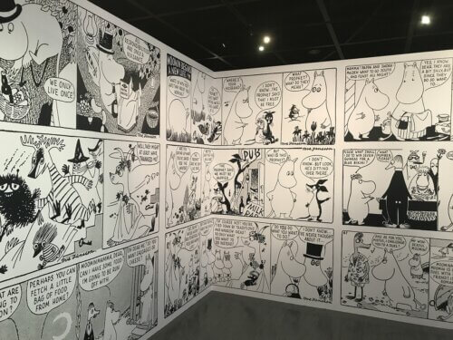 Moomin exhibition for the 75th anniversary in Seoul, South Korea 