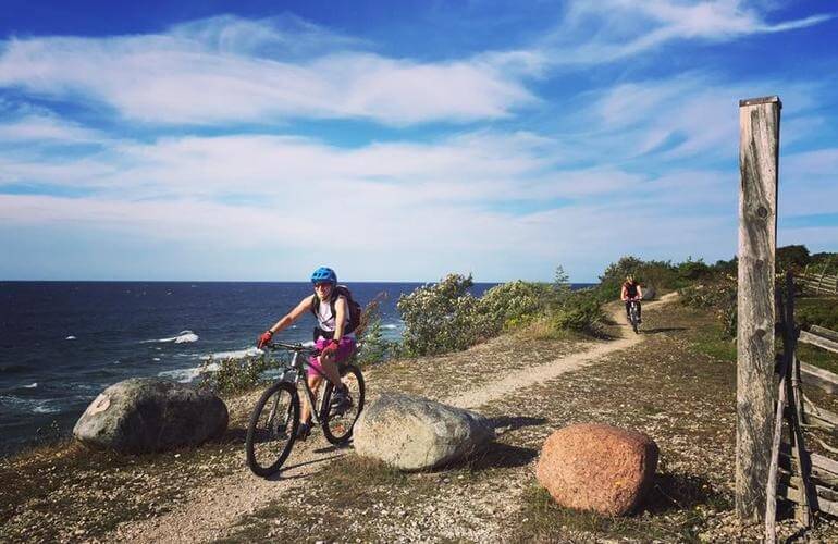 Mountainbiking und HÃ¶hlentour in Visby 4