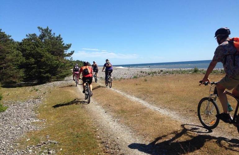 Mountainbiking und HÃ¶hlentour in Visby 5