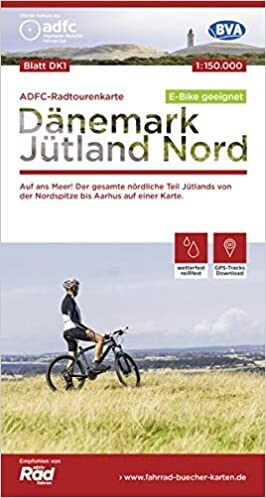 ADFC-Radtourenkarte DÃ¤nemark/JÃ¼tland Nord
