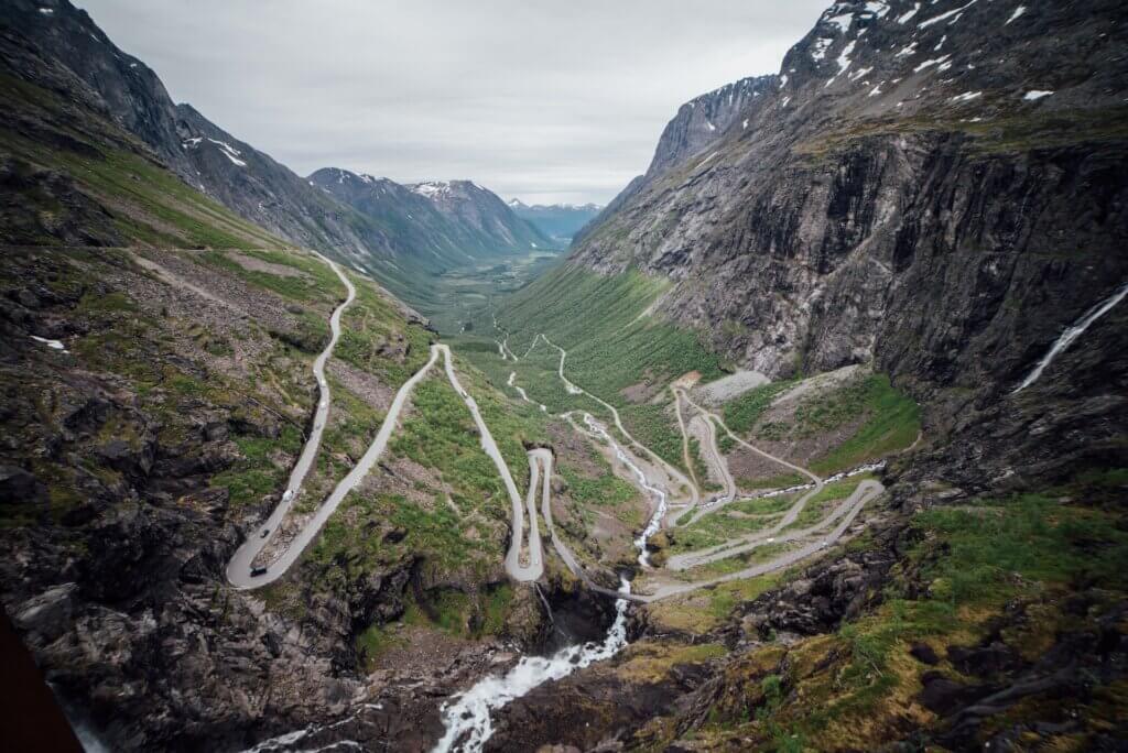 Norwegen SehenswÃ¼rdigkeiten Natur Trollstigen