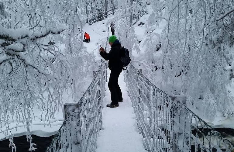Schneeschuhwanderung im Oulanka-Nationalpark 2
