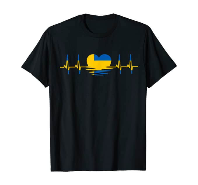 Schweden Flagge Shirt