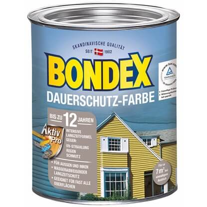 Bondex Dauerschutz-Farbe Schwedenrot seidenglänzend