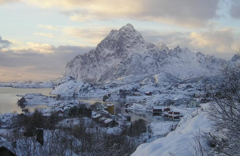 GanztÃ¤gige gefÃ¼hrte Wintertour auf den Lofoten 10